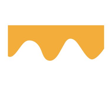 Soyut Sınır Dalgalı Minimalist Sıvı Sanatsal Tasarım