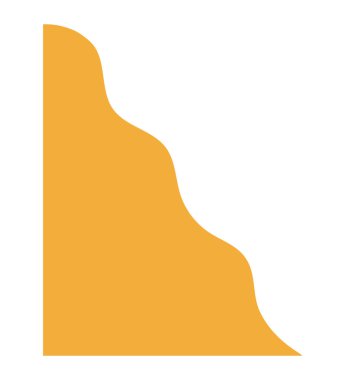 Soyut Sınır Eğimli Minimalist Sanatsal Kompozisyon