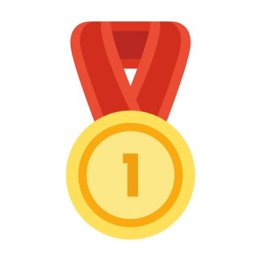 Madalya ikonu illüstrasyonu