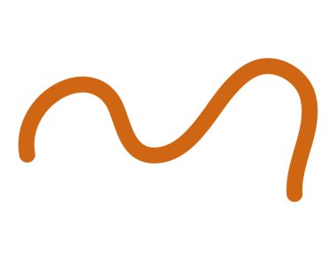 Soyut çizgiler serbest eğri çizgiler dışavurumsal sanatsal bileşim