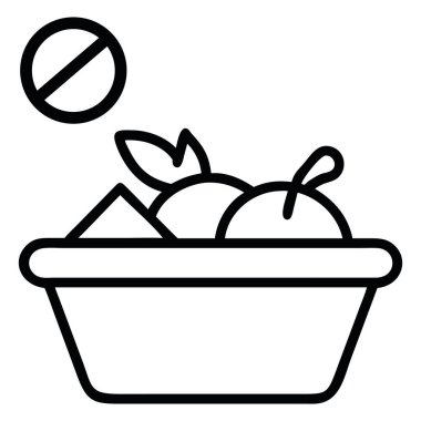 Sıfır açlık dolu bir yemek kasesi