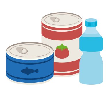 Konserve yiyecek konserveleri.