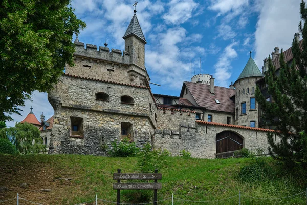 Lichtenstein Castle Baden Wrttemberg Germany — Stock Photo, Image