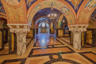 Kral Karacorce 'nin mezarı Oplenac Kraliyet mozolesinin içinde. Karacorceviç hanedanının bir Sırp Yugoslav Kralıydı..