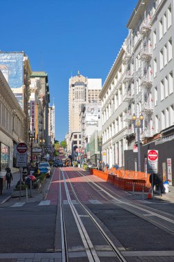 Powel Street in San Francisco, California, USA