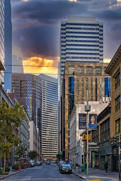 Skylines San Francisco California Usa — Zdjęcie stockowe