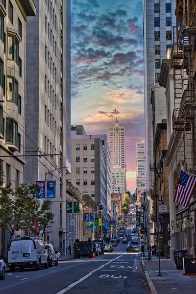 Skylines San Francisco California Usa — Zdjęcie stockowe