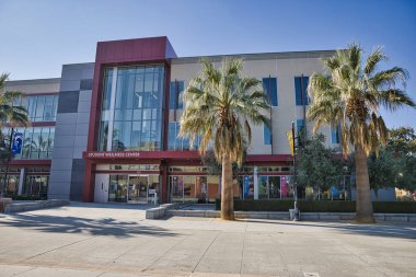 San Jose Eyalet Üniversitesi binası, Fizik ve Astronomi Bölümü 'nün evi, San Jose, Kaliforniya merkezli kampüs, ABD