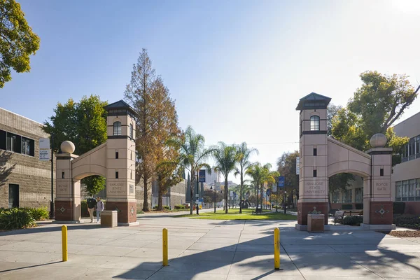 Boyce Gate Der San Jose State University Kalifornien Usa — Stockfoto