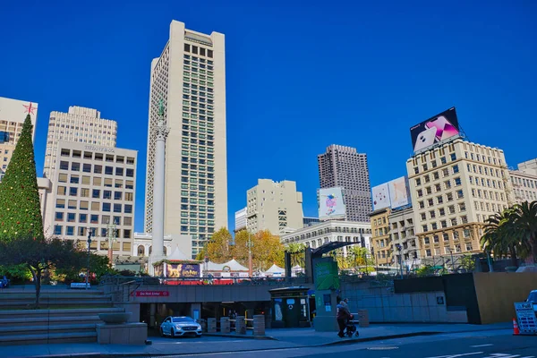美国加利福尼亚州旧金山的联合广场 — 图库照片