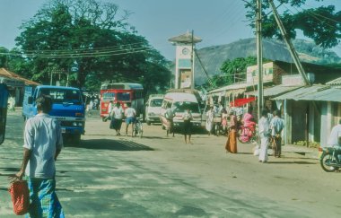Dambulla, Sri Lanka, Asya 'da şehir manzarası