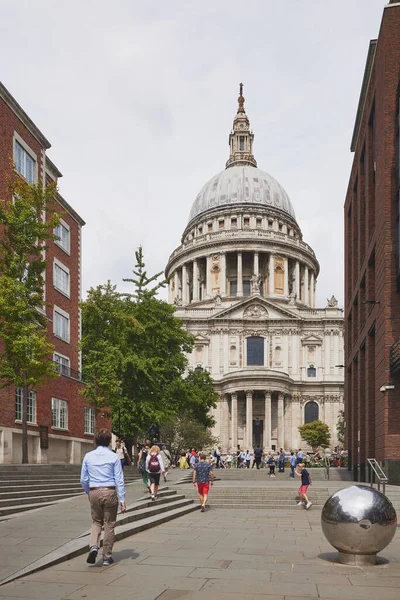 Londra Ngiltere Paul Katedrali — Stok fotoğraf
