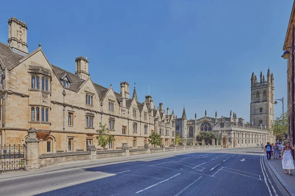 Magdalen Koleji Oxford Oxfordshire Ngiltere — Stok fotoğraf