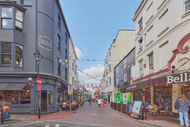 Brighton, East Sussex, İngiltere'de şerit