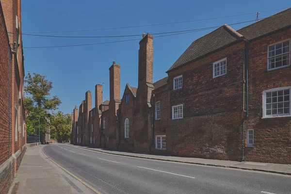 Uno Los Muchos Edificios Tudor Pertenecientes Eton College Eton Berkshire —  Fotos de Stock