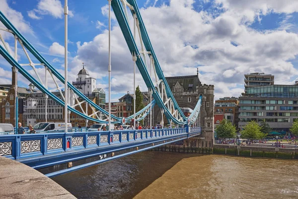 Вид Тауэрский Мост Лондон — стоковое фото