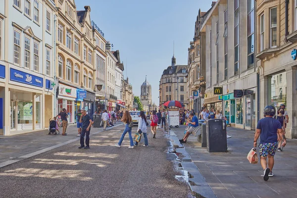 High Street Oxford Großbritannien — Stockfoto