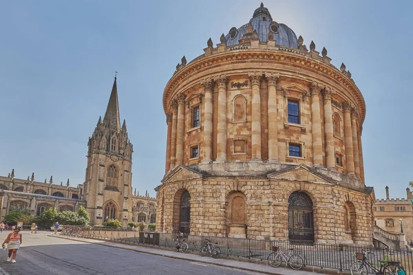 Radcliffe Camera Oxford Üniversitesi Nin Bodleian Kütüphanesi Nin Bir Parçasıdır — Stok fotoğraf
