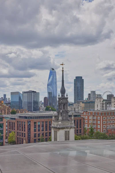Verenigd Koninkrijk City Van Londen Skyline Gebouwen — Stockfoto