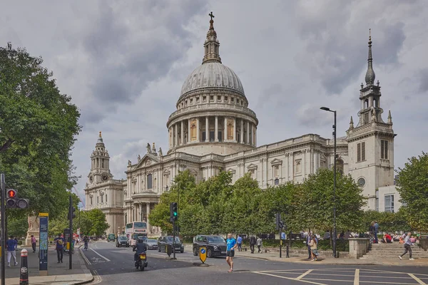 stock image St Pauls Cathedral in London. UK