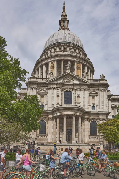 Londra Daki Pauls Katedrali Ngiltere — Stok fotoğraf