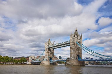 Tower Bridge, Londra, İngiltere manzarası
