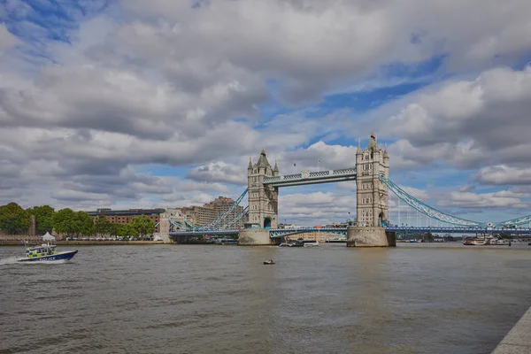 Вид Тауэрский Мост Лондон Великобритания — стоковое фото