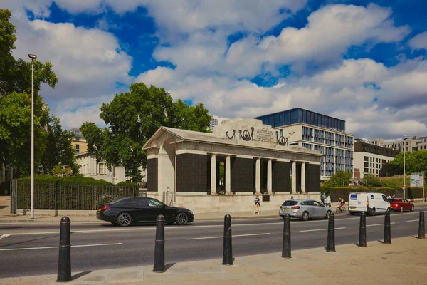 Het Tower Hill Memorial Een Monument Het Trinity Square Londen — Stockfoto