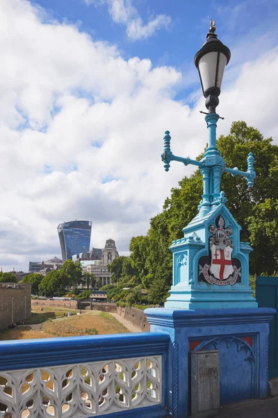 Londra Kulesi Nin Güneydoğu Köşesindeki Superbloom Etkinliğinin Dış Görüntüsü Londra — Stok fotoğraf