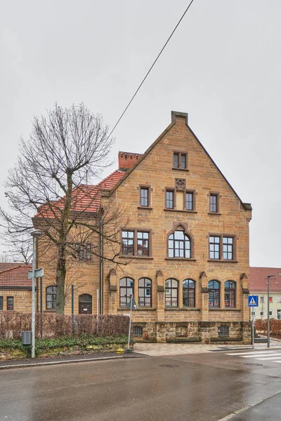 Stary Budynek Hechingen Niemcy — Zdjęcie stockowe