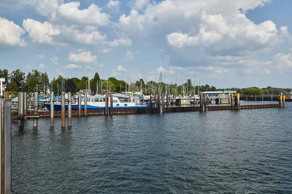 Yacht Pier Friedrichshafen Germany — Stock Photo, Image