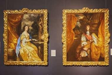 York Düşesi Anne Hyde 'ın tabloları ve Edinburgh, İskoçya' daki Ulusal Portre Galerisi, York Dükü VII.