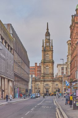 St George's Tron Church in the Old City of Glasgow, Scotland, UK