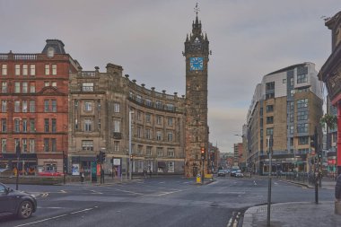 Ticaret Şehri 'ndeki Tolbooth Çanı - Glasgow - İskoçya