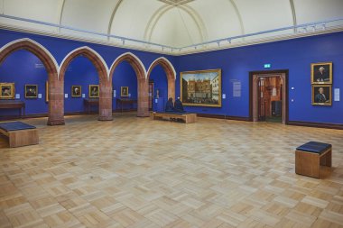 İskoçya Ulusal Portre Galerisi Büyük Salonu, Edinburgh, İskoçya