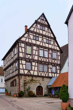 Nagold, Baden-Wuerttemberg, Almanya 'daki eski binalar