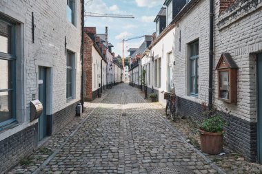 Brüksel, Belçika 'da Dar Sokak