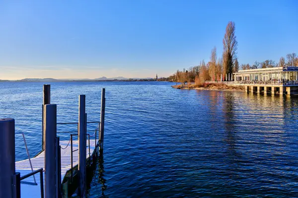 stock image The Beach of Lake Constance at Radolfzell. Germany