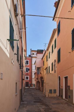 View of Marciana Marina, Elba Island, Italy.