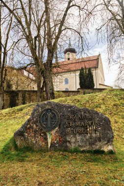 Benedictine Archabbey, Beuron, Yukarı Tuna Doğa Parkı, Almanya. 