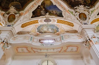Sealing at Cloister St. Martin in Beuron, Upper Danube Natural Park, Baden-Wrttemberg, Germany.