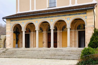 Benedictine Archabbey, Beuron, Yukarı Tuna Doğa Parkı, Almanya. 