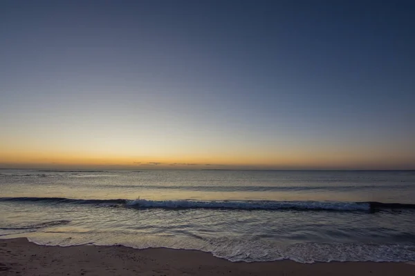 Удивительные Цвета Небе Пляжа Моря Время Восхода Солнца Отдыхе Египте — стоковое фото