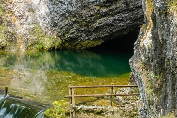 Water Source Piesling Ursprung Austria Cave Mountains Austria — Stock Photo, Image