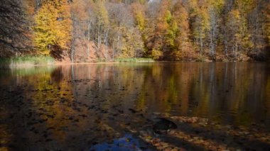 dağlarda renkli sonbahar