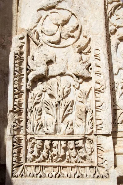 Domy Efezie Turcji Pokazujące Jak Bogaci Żyli Okresie Rzymskim Efez — Zdjęcie stockowe