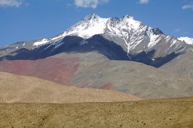 Mountains along the Bartang Valley in the Gorno-Badakhshan in Tajikistan. The Badakhshan is an autonomous region in eastern Tajikistan, in the Pamir Mountains clipart