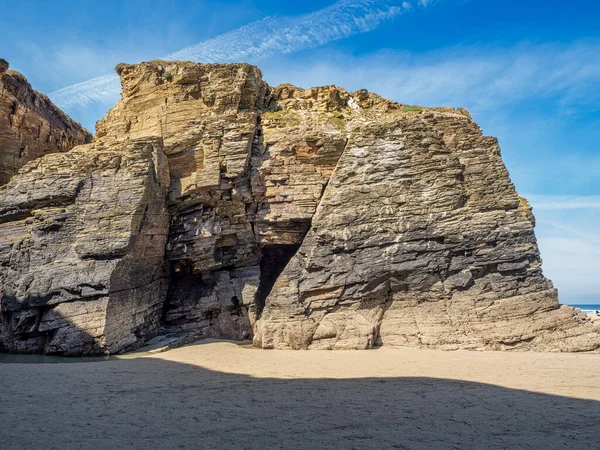 Kameny Playa Las Catedrales Lugo — Stock fotografie
