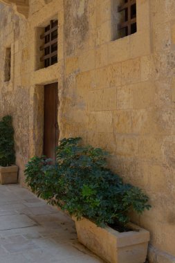 Gozo 'da Victoria' nın dar sokakları