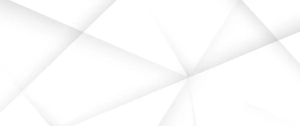 Fond Polygone Géométrique Abstrait Blanc Gris Illustration Vectorielle — Image vectorielle